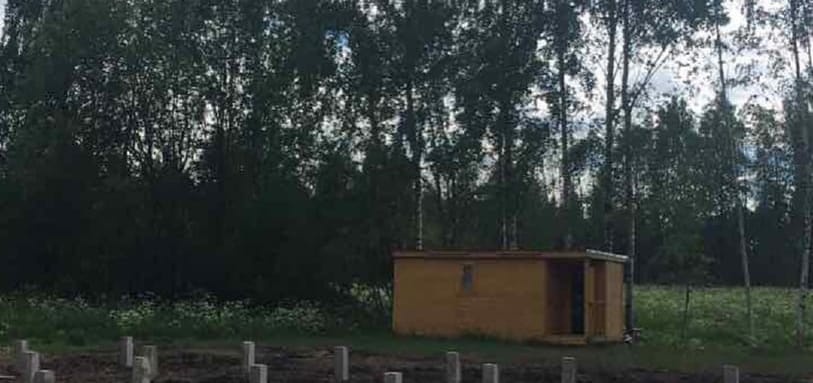 Фундамент на забивных ЖБ сваях